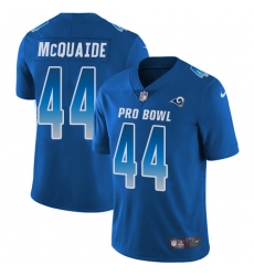 Youth Nike Los Angeles Rams #44 Jacob McQuaide Limited Royal Blue 2018 Pro Bowl NFL Jersey
