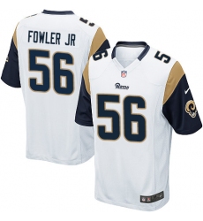 Men's Nike Los Angeles Rams #56 Dante Fowler Jr Game White NFL Jersey