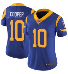 Women's Nike Los Angeles Rams #10 Pharoh Cooper Elite Royal Blue Alternate NFL Jersey