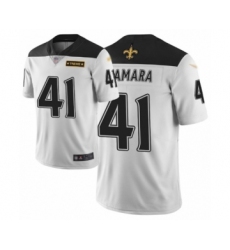 Women's New Orleans Saints #41 Alvin Kamara Limited White City Edition Football Jersey Women's New Orleans Saints #41 Alvin Kamara Limited White City Edition Football Jersey