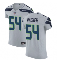 Men's Nike Seattle Seahawks #54 Bobby Wagner Grey Alternate Vapor Untouchable Elite Player NFL Jersey