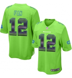 Youth Nike Seattle Seahawks 12th Fan Limited Green Strobe NFL Jersey