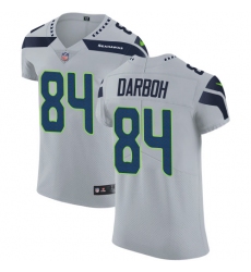 Men's Nike Seattle Seahawks #84 Amara Darboh Grey Alternate Vapor Untouchable Elite Player NFL Jersey