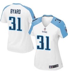 Women's Nike Tennessee Titans #31 Kevin Byard Game White NFL Jersey