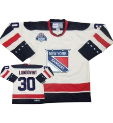 Men's Reebok New York Rangers #30 Henrik Lundqvist Premier White 2012 Winter Classic NHL Jersey