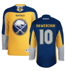 Men's Reebok Buffalo Sabres #10 Dale Hawerchuk Authentic Gold New Third NHL Jersey