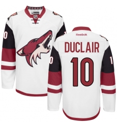 Youth Reebok Arizona Coyotes #10 Anthony Duclair Authentic White Away NHL Jersey