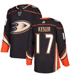 Men's Adidas Anaheim Ducks #17 Ryan Kesler Premier Black Home NHL Jersey