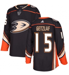 Men's Adidas Anaheim Ducks #15 Ryan Getzlaf Premier Black Home NHL Jersey