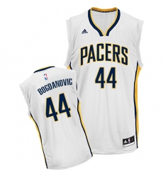 Men's Adidas Indiana Pacers #44 Bojan Bogdanovic Swingman White Home NBA Jersey