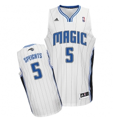 Men's Adidas Orlando Magic #5 Marreese Speights Swingman White Home NBA Jersey