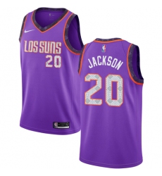 Women's Nike Phoenix Suns #20 Josh Jackson Swingman Purple NBA Jersey - 2018 19 City Edition