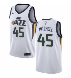 Men's Nike Utah Jazz #45 Donovan Mitchell Authentic NBA Jersey - Association Edition