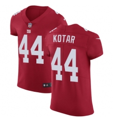 Men's Nike New York Giants #44 Doug Kotar Red Alternate Vapor Untouchable Elite Player NFL Jersey