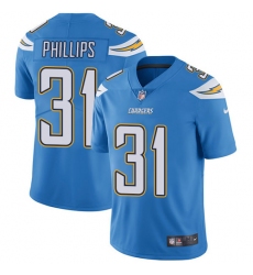 Youth Nike Los Angeles Chargers #31 Adrian Phillips Electric Blue Alternate Vapor Untouchable Limited Player NFL Jersey