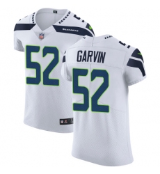 Men's Nike Seattle Seahawks #52 Terence Garvin White Vapor Untouchable Elite Player NFL Jersey