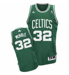 Men's Adidas Boston Celtics #32 Kevin Mchale Swingman White Home NBA Jersey