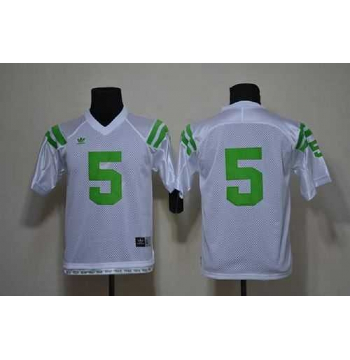 Youth NCAA Fighting Irish #5 Everett Golson White Under The Lights Jersey