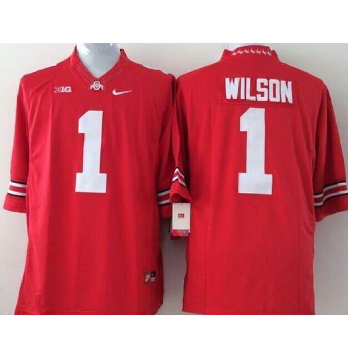 Youth Ohio State Buckeyes #1 Dontre Wilson Red Stitched NCAA Jersey
