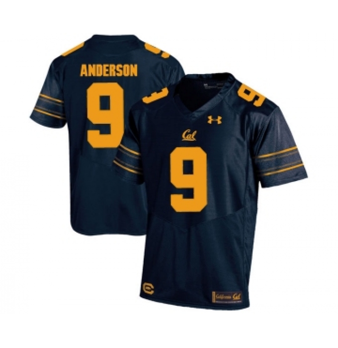 California Golden Bears 9 C.J. Anderson Navy College Football Jersey
