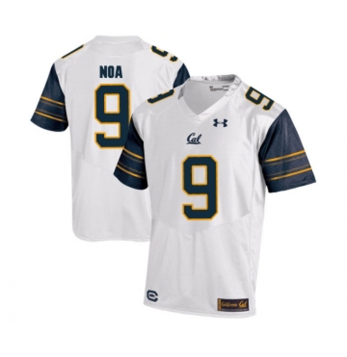 California Golden Bears 9 Kanawai Noa White College Football Jersey