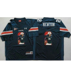 Auburn Tigers #2 Cam Newton Blue Player Fashion Stitched NCAA Jersey