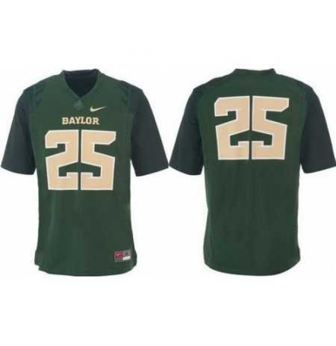 Baylor Bears 25# Lache Seastrunk Green College Football Nike NCAA Jerseys