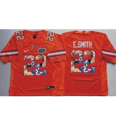 Florida Gators #22 Emmitt Smith Orange Player Fashion Stitched NCAA Jersey