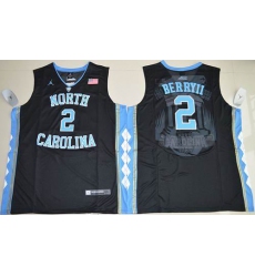 North Carolina #2 Joel Berry II Black Basketball Stitched NCAA Jersey