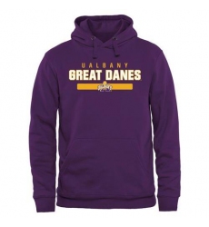 Albany Great Danes Purple Team Strong Pullover Hoodie