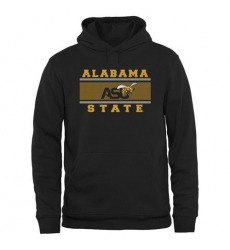Alabama State Hornets Black Big & Tall Micro Mesh Sweatshirt