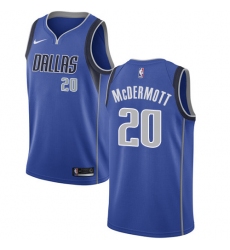 Men's Nike Dallas Mavericks #20 Doug McDermott Swingman Royal Blue Road NBA Jersey - Icon Edition
