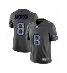 Men's Baltimore Ravens #8 Lamar Jackson Limited Gray Static Fashion Football Jersey Men's Baltimore Ravens #8 Lamar Jackson Limited Gray Static Fashion Football Jersey