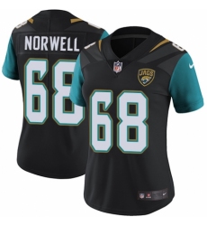 Youth Nike Jacksonville Jaguars #68 Andrew Norwell Gray Static Vapor Untouchable Limited NFL Jersey