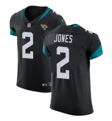 Men's Nike Jacksonville Jaguars #2 Landry Jones Black Team Color Vapor Untouchable Elite Player NFL Jersey