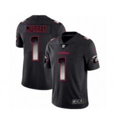 Men Arizona Cardinals #1 Kyler Murray Black Smoke Fashion Limited Jersey