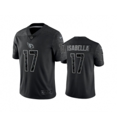 Men's Arizona Cardinals #17 Andy Isabella Black Reflective Limited Stitched Football Jersey