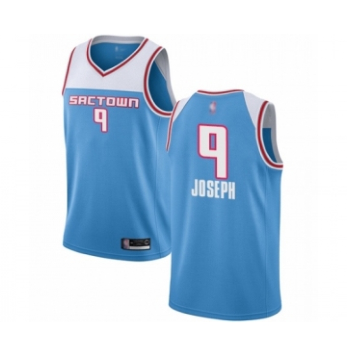 Women's Sacramento Kings #9 Cory Joseph Swingman Blue Basketball Jersey - 2018 19 City Edition