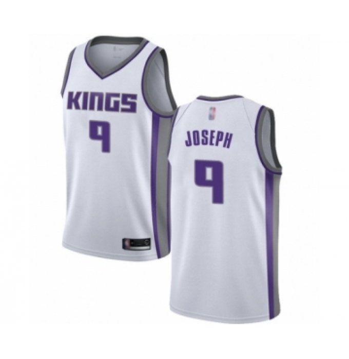 Youth Sacramento Kings #9 Cory Joseph Swingman White Basketball Jersey - Association Edition