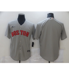 Men's Nike Boston Red Sox Blank Gray Jersey