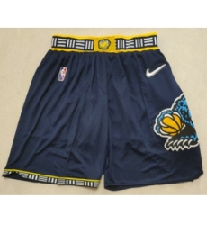 Men's Memphis Grizzlies Black Nike 75th Anniversary Diamond 2021 Stitched Shorts