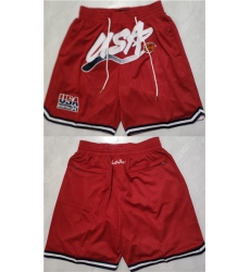 Men's Team USA Red Shorts (Run Small)