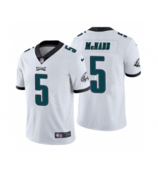 Men's Philadelphia Eagles #5 Donovan McNabb White Vapor Untouchable Limited Stitched Jersey