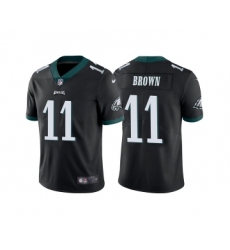Youth Philadelphia Eagles #11 A. J. Brown Black Vapor Untouchable Limited Stitched Football Jersey