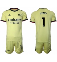Men 2021-2022 Club Arsenal away yellow 1 Soccer Jersey