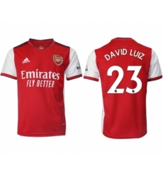 Men 2021-2022 Club Arsenal home aaa version red 23 Soccer Jersey