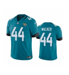 Men's Jacksonville Jaguars #44 Travon Walker Teal 2023 F.U.S.E Vapor Untouchable Limited Stitched Jersey