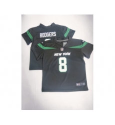 Toddlers New York Jets #8 Aaron Rodgers Black 2023 Vapor Untouchable Stitched Limited Jersey