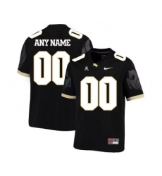 Men's UCF Knights ACTIVE PLAYER Custom Black Stitched Football Jersey