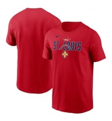 Men's St. Louis Cardinals Red 2024 City Connect Graphic T-Shirt